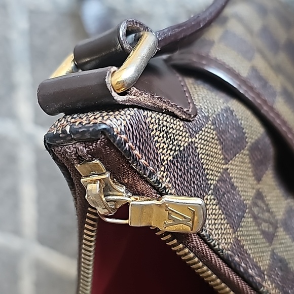 Louis Vuitton Bloomsbury Damier Ebene Crossbody Shoulder Bag - Picture 13 of 17